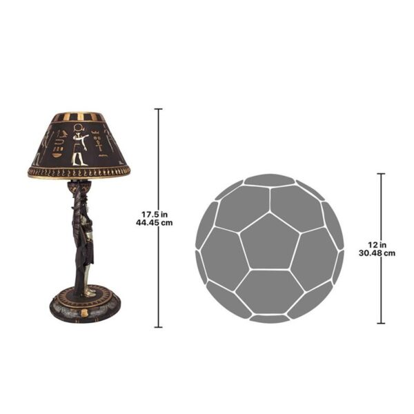 Design Toscano CL2609 9 Inch Isis Table Lamp