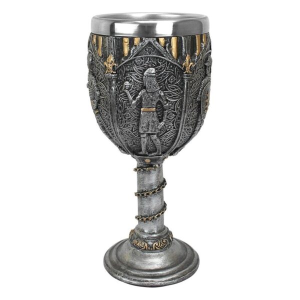Design Toscano CL5698 3 Inch Legion of Kings Knights Goblet