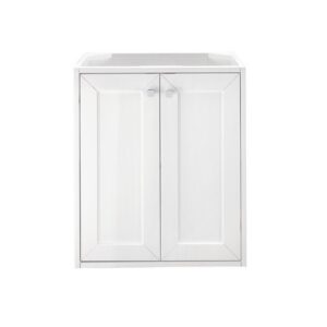 James Martin E303-V24-GW Chianti 24 Inch Single Vanity Cabinet in Glossy White