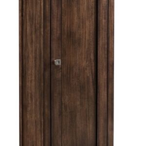 James Martin E444-H12R-MCA Addison 15 Inch Petitie Tower Hutch Right in Mid Century Acacia