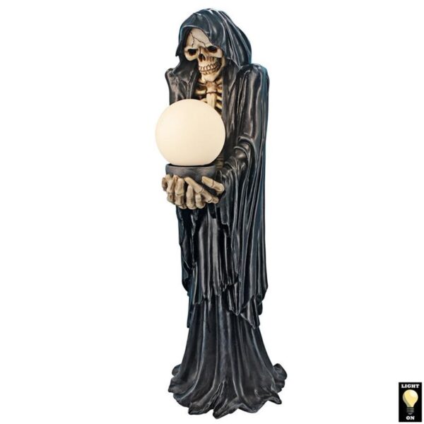 Design Toscano JQ6597 8 1/2 Inch Grim Reaper Illuminated Statue