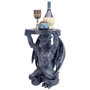 Design Toscano JQ8568 14 1/2 Inch Gothic Dragon of Netherly Boggs Table