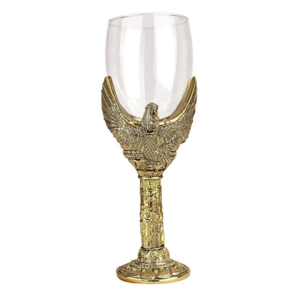 Design Toscano JQ9685 2 1/2 Inch Goddess Isis Wine Goblet
