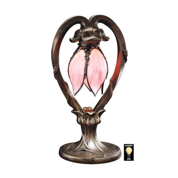 Design Toscano KY07458 9 Inch Victorian Hanging Tulip Lamp
