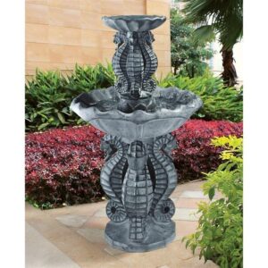 Design Toscano KY2096 28 Inch Spirit of the Ocean Seahorse Fountain