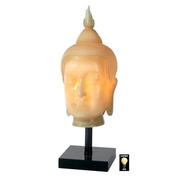 Design Toscano KY250027 5 1/2 Inch Gandara Enlightened Buddha Lamp