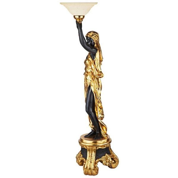Design Toscano KY79025 24 Inch Arabesque Maiden Floor Lamp
