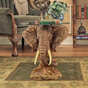 Design Toscano KY86485 18 Inch Lord Houghtons Elephant Table