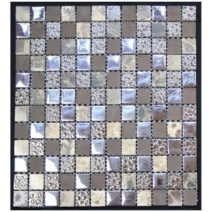 Legion Furniture MS-MIXED10 Mix Tile in Brown