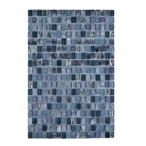 Legion Furniture MS-MIXED18 Mosaic Mix with Stone-Sf in Gray and Blue