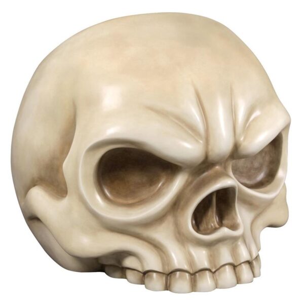 Design Toscano NE1702056 40 Inch Bone Skull Chair