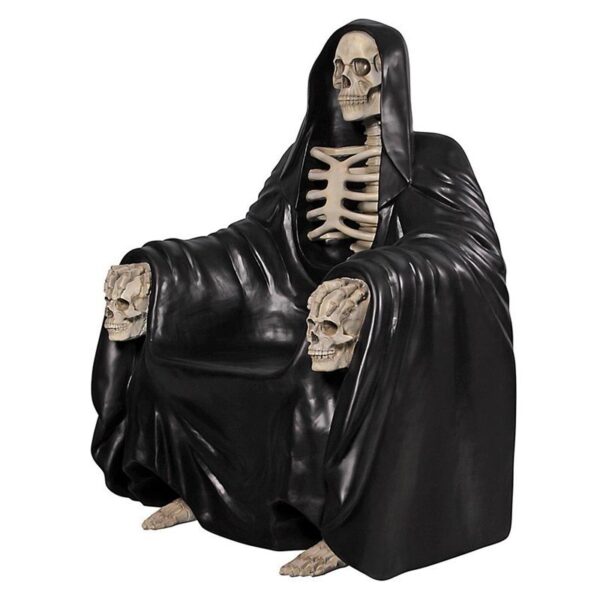 Design Toscano NE180195 37 Inch Seat of Death Grim Reaper Throne Chair