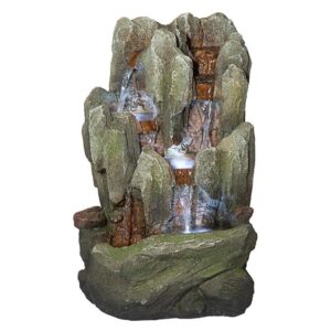 Design Toscano QN170016 9 Inch Lost Falls Waterfall Fountain