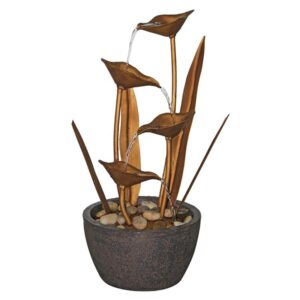 Design Toscano SS12376 10 Inch Botanical Fountain - Copper