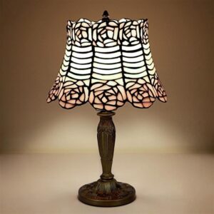 Design Toscano TF10055 10 Inch Parisian Folies Stained Glass Lamp