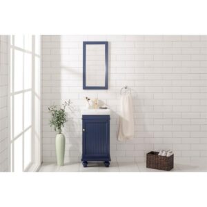 Legion Furniture WLF9318-B 18 Inch Blue Sink Vanity in Blue