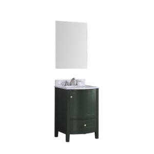 Legion Furniture WT9309-24-VG-PVC 24 Inch Vogue Green Bathroom Vanity