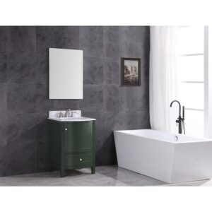 Legion Furniture WT9309-24-VG-PVC 24 Inch Vogue Green Bathroom Vanity