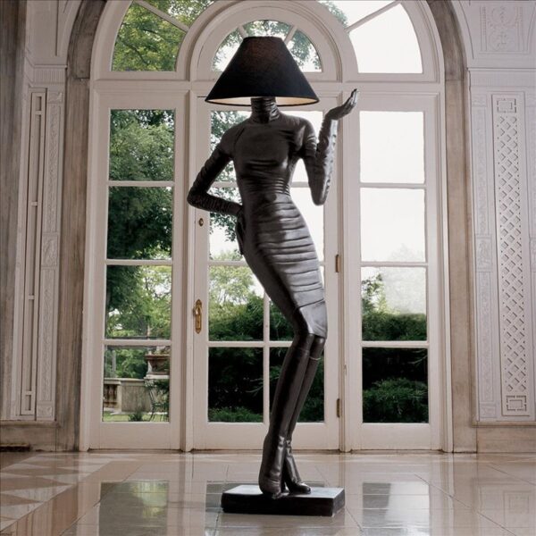 Design Toscano YB5020 35 Inch Madmoiselle Haute Couture Floor Lamp