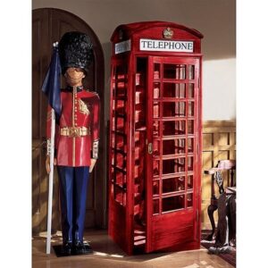 Design Toscano AF4353 30 Inch Replica British Telephone Booth