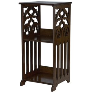 Design Toscano BN3835 15 Inch Saint Thomas Aquinas Gothic Side Table