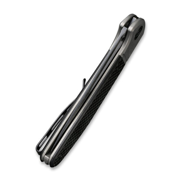 CIVIVI Trailblazer XL Slip Joint Knife Carbon Fiber & G10 & Stainless Steel Handle (3.46" Damascus Blade) C2101DS-1