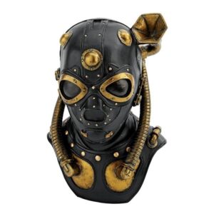 Design Toscano CL6072 7 Inch Steampunk Apocalypse Gas Mask Statue