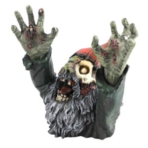 Design Toscano CL6565 11 1/2 Inch Zombie Gnombie Statue