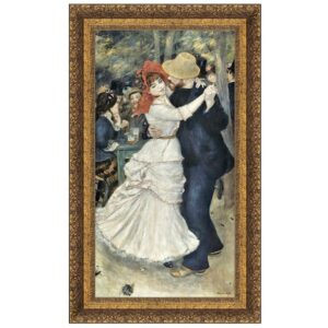 Design Toscano DA1462 20 Inch La Danse a Bougival Canvas Replica Painting - Medium