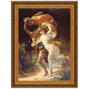 Design Toscano DA1622 15 1/4 Inch The Storm Canvas Replica Painting - Small