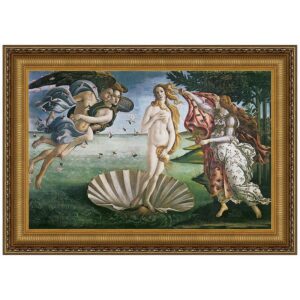 Design Toscano DA1683 39 1/4 Inch The Birth of Venus 1485 Canvas Replica Painting - Large