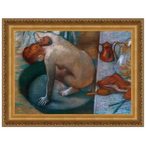 Design Toscano DA2092 29 1/4 Inch Le Tub 1886 Canvas Replica Painting - Medium