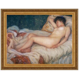 Design Toscano DA2124 49 1/4 Inch Sleep 1903 Canvas Replica Painting - Grande