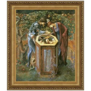 Design Toscano DA2523 33 1/4 Inch The Baleful Head 1886 Canvas Replica Painting - Large