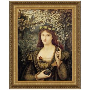 Design Toscano DA2672 24 1/4 Inch Madonna Pietra Degli Scrovigni 1884 Canvas Replica Painting - Medium