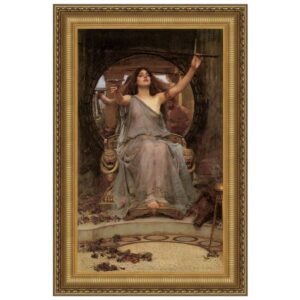 Design Toscano DA2704 32 3/4 Inch Circe Offering The Cup To Ulysses 1891 Canvas Replica Painting - Grande