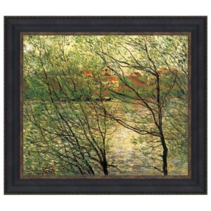 Design Toscano DA4011 14 3/4 Inch The Isle Grande Jatte On The Seine 1878 Canvas Replica Painting - Small