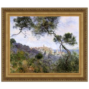 Design Toscano DA4101 17 1/4 Inch Bordighera Italy 1884 Canvas Replica Painting - Small