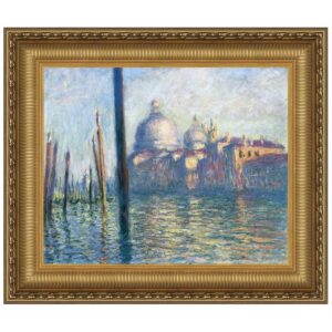 Design Toscano DA4171 17 1/4 Inch The Grand Canal Venice 1908 Canvas Replica Painting - Small