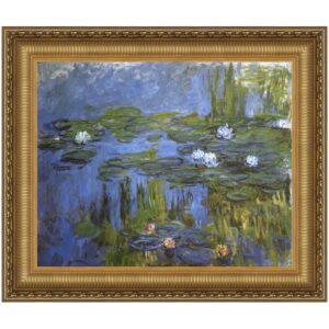 Design Toscano DA4203 35 1/4 Inch Water Lilies 1915 Canvas Replica Painting - Large