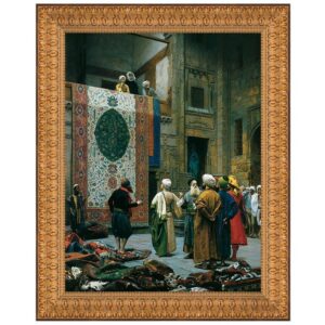 Design Toscano DA4282 23 1/2 Inch The Carpet Merchant 1887 Canvas Replica Painting - Medium