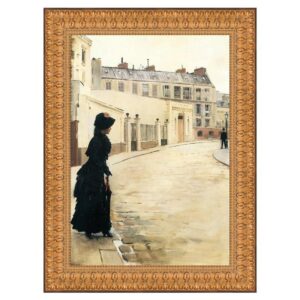 Design Toscano DA4662 20 Inch Waiting Paris Rue De Chateaubriand