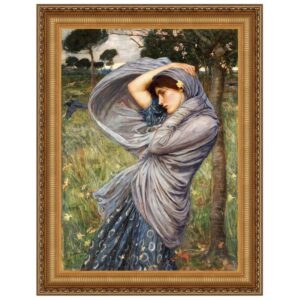 Design Toscano DA5323 32 1/4 Inch Boreas 1903 Canvas Replica Painting - Large