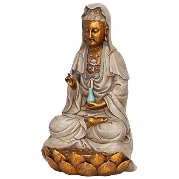 Design Toscano EU1017 7 1/2 Inch Goddess Guan Yin Statue
