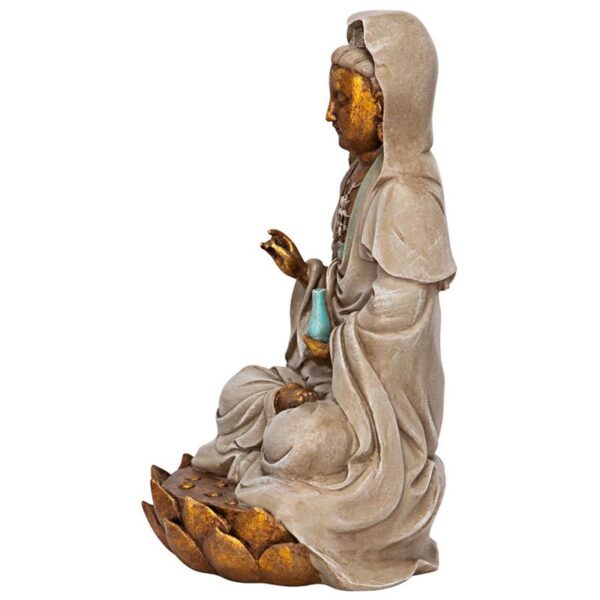Design Toscano EU1017 7 1/2 Inch Goddess Guan Yin Statue