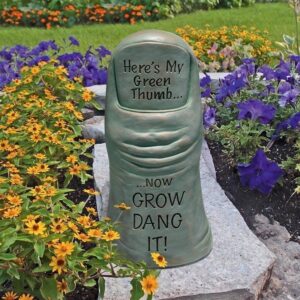 Design Toscano EU34828 6 Inch Horticulturists Green Thumb Statue