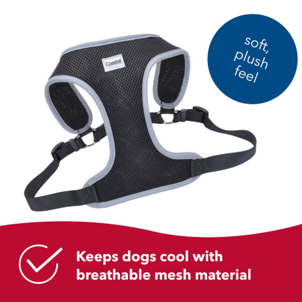 Comfort Soft  Reflective Wrap Adjustable Dog Harness