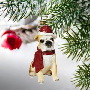 Design Toscano JH576304 3 Inch Bulldog Ornament