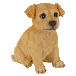 Design Toscano JQ100671 4 1/2 Inch Golden Retriever Puppy Partner Statue