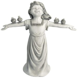 Design Toscano JQ6965 12 Inch Small Basking in Gods Glory Statue